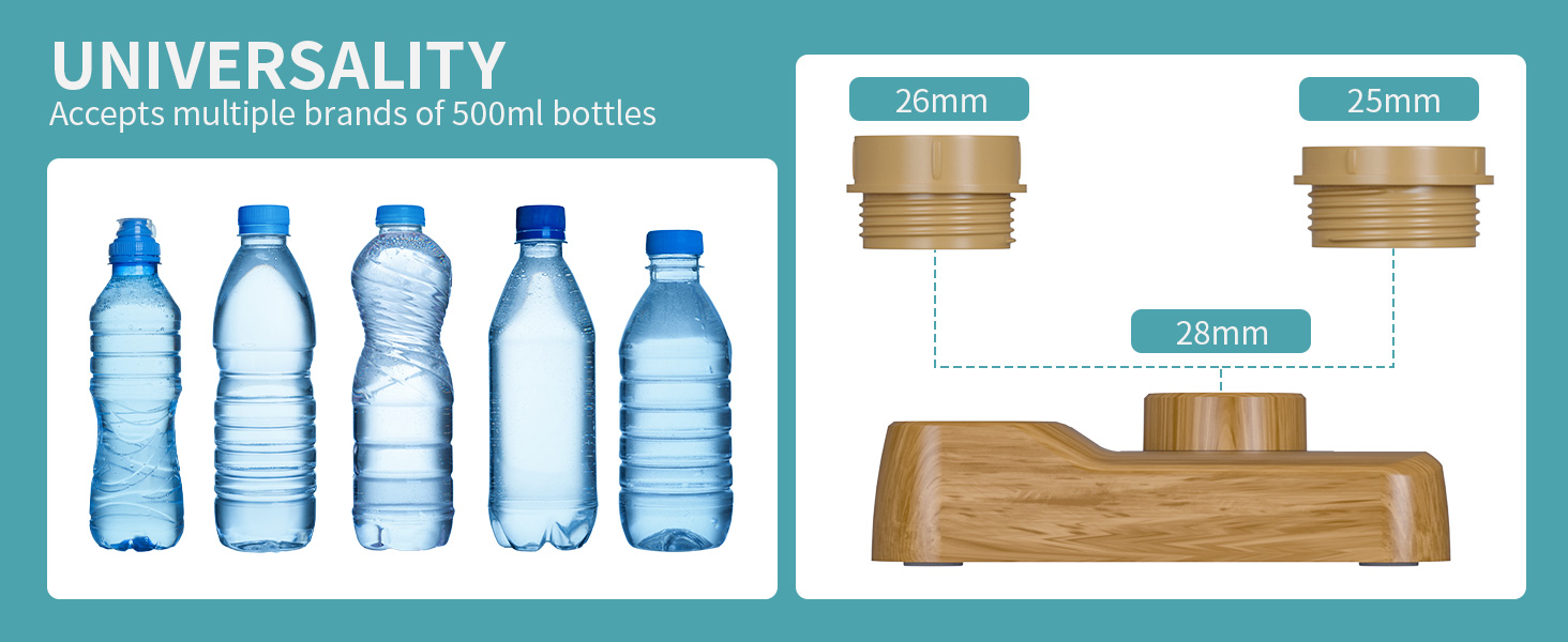 HOMDIS Travel Humidifier, Portable Humidifier for Plants Office Hotel Bedroom