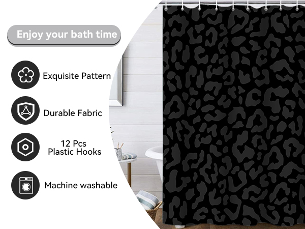 bathroom shower curtain sets with rugs