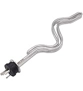 DERNORD 240V 5500W Tri-clamp Ripple Heating Element Stainless Steel Immersion Water Heater with 3...