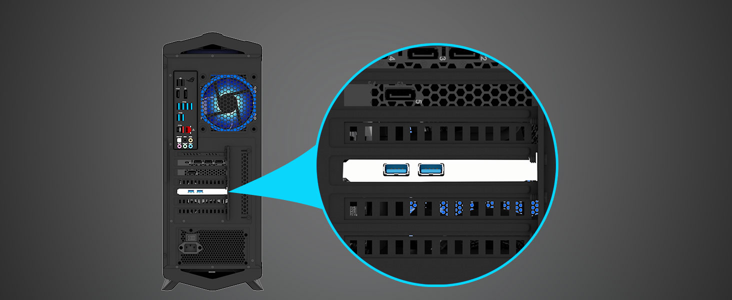 PCIe USB Expansion Card