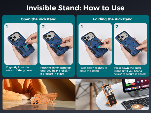 iPhone 17 Pro Case with Stand