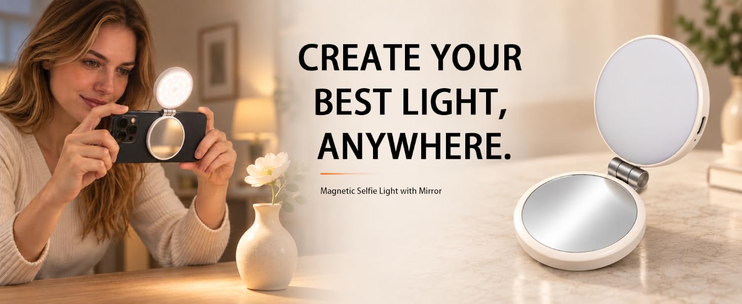 Magnetic Selfie Light
