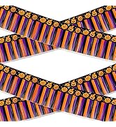 OHOME Halloween Party Decorations - 2 Pack Trick or Treat Streamer Backdrop Banner for Home Wall ...