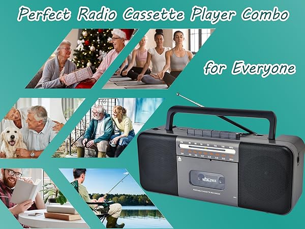 Perfect Radio Cassette Player Combo for Everyone