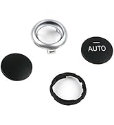 Jaronx for BMW Air Conditioning Knob,Climate Control Knob Button Repair Kit Auto Temperature Adju...