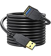 NC XQIN USB Extension Cable 20 Ft, USB 3.0 Type A Male to A Female Extension Cord,for Data Transf...