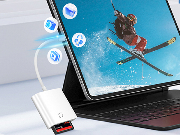 iPhone SD card reader USB C USB C SD card reader for iPhone15 USB C memory card reader for iPhone