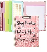 Lateefah Clipboard with Storage, Cute Clipboard Folder with Interior Storage Pockets, Clip Board ...