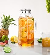 Square Glass Pitcher