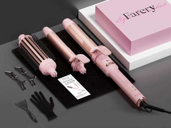 auto rotating curling iron brush