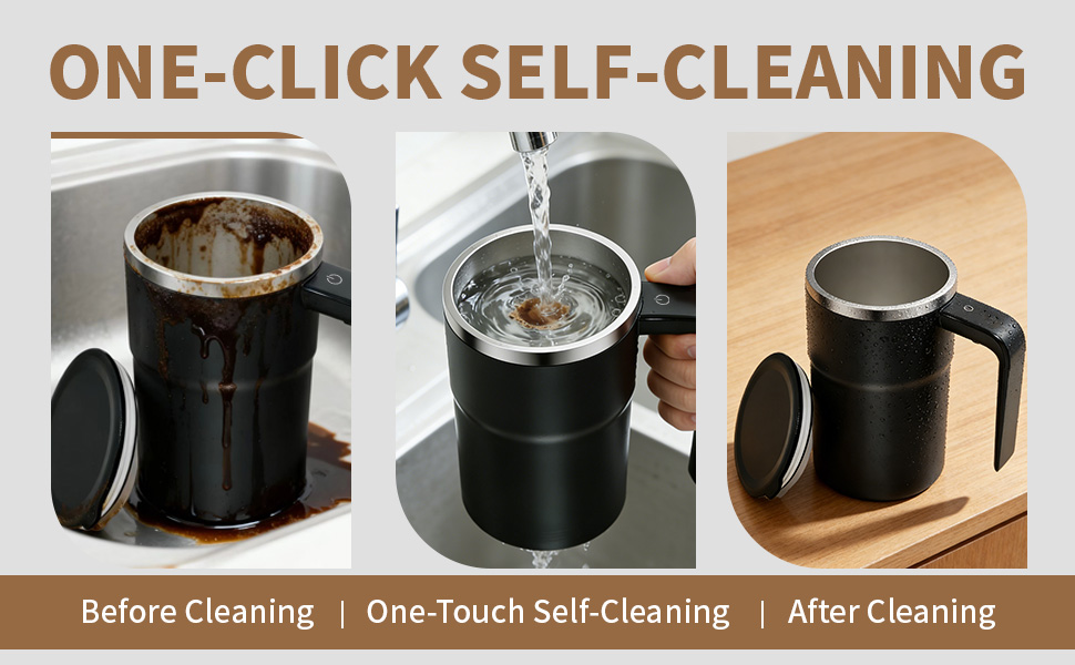 auto stir coffee mug