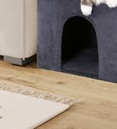 3-in-1 Pet Stairs for Cats, Dog Steps for Small Doggie,7.8'' Depth Cat Stairs,Indoor Cat Steps fo...