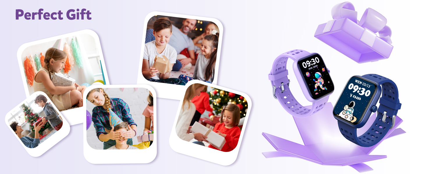 IP68 Waterproof Pedometer, Step Counter, Puzzle Games for Girls Teens 5-16, 81 Sport Mode