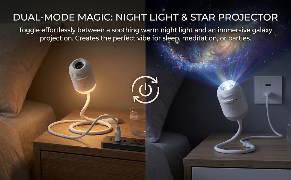galaxy projector night light