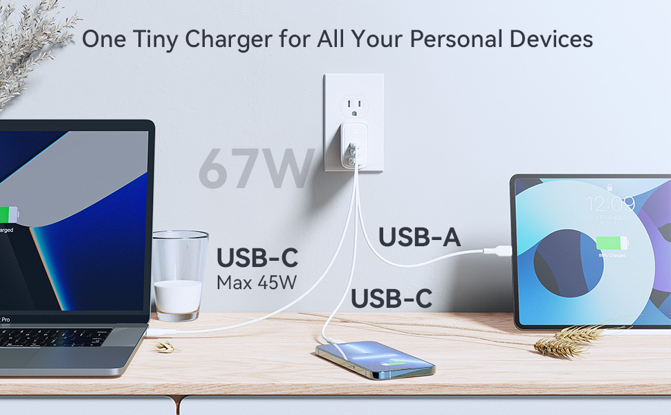 67w usb c charger