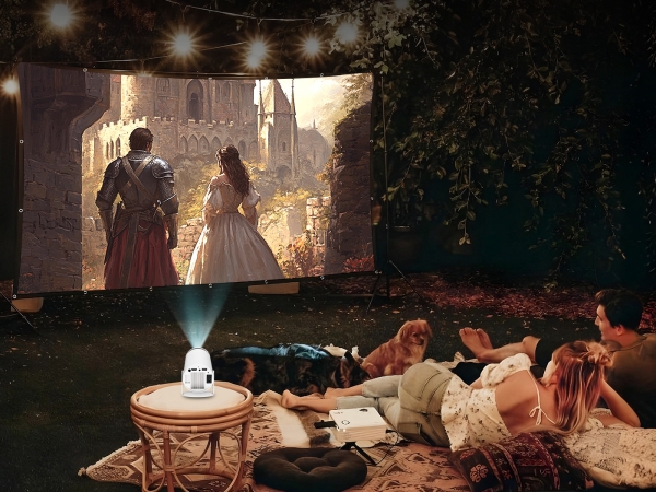 smart projector with wifi and bluetooth