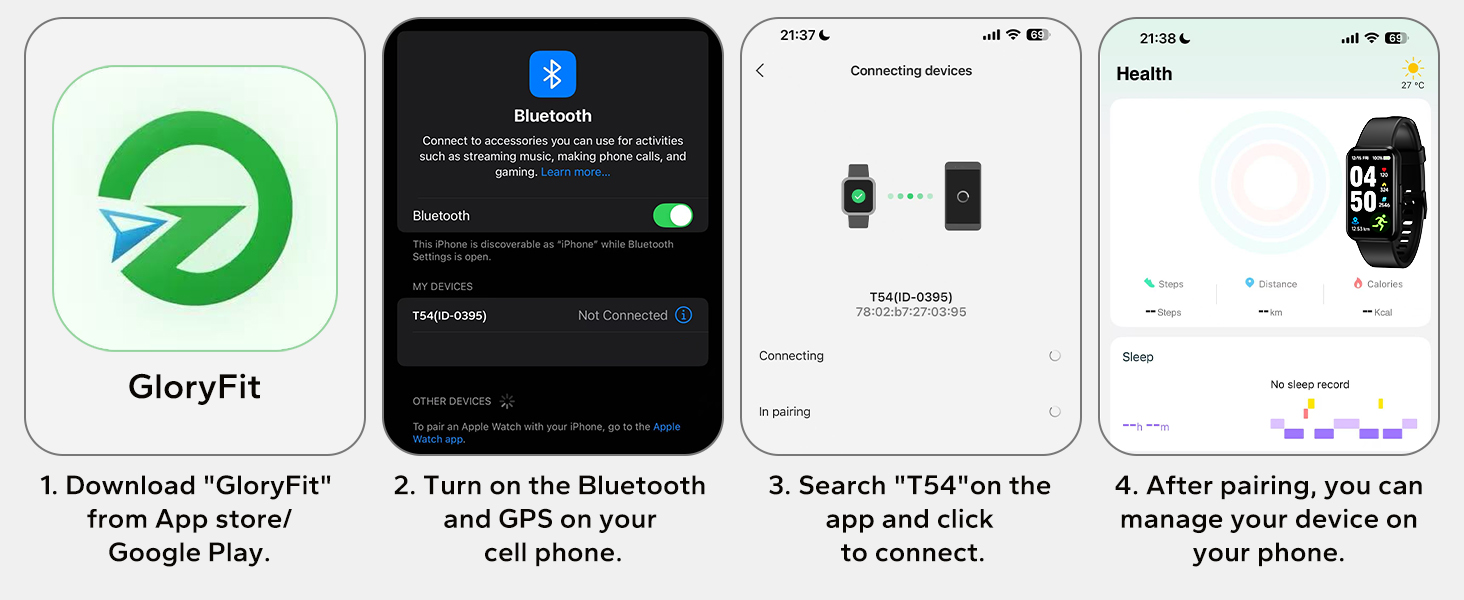 How to connect fitness tracker and APP