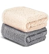 Vowanop Cat Blanket for Small Dogs Puppy Cat Kitten, 16" x 24" Soft Warm Sherpa Fleece Cat Blanke...