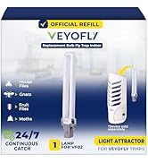 VEYOFLY 1 Replacement Bulb Fly Trap Indoor Compatible with Model VF02. (Device not Included)