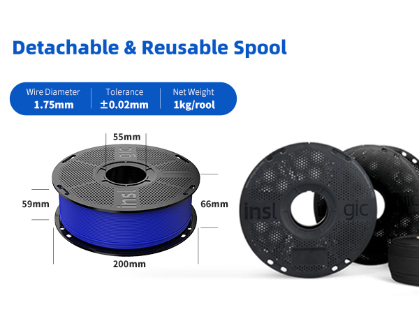 PLA matte pla filament 3d printer filament pla 1kg black