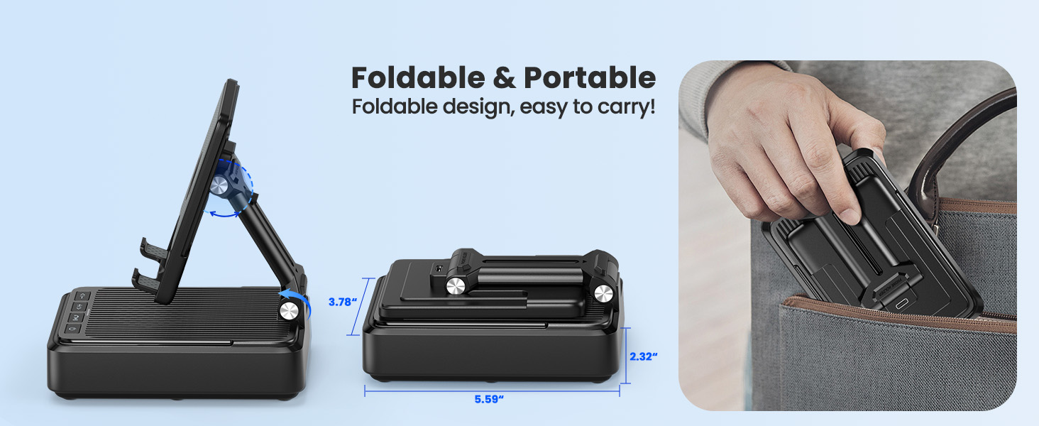 foldable cell phone stand