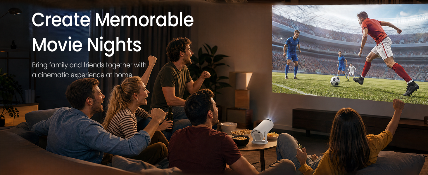 Projector for Movie Nights