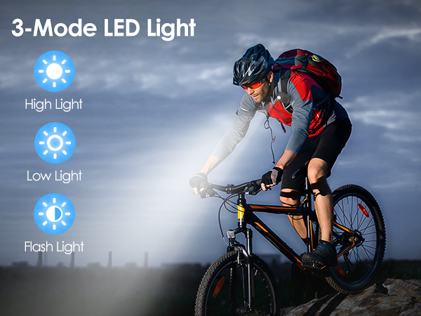 portable speaker with 3 mode led light