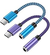 USB-C to 3.5mm Audio Headphone Adapter for Samsung Galaxy A16 5G/A56/A36/A26,S25 Ultra/S24/S23, P...