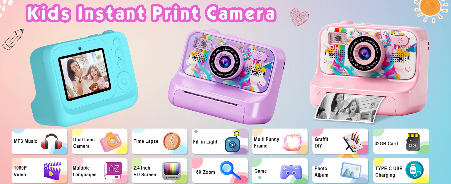camera function list