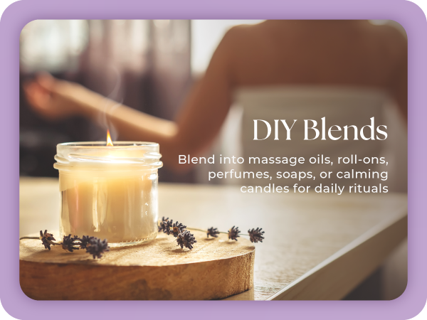 A lady taking bath in a tub with water infused with lavender essential oil from SIVA