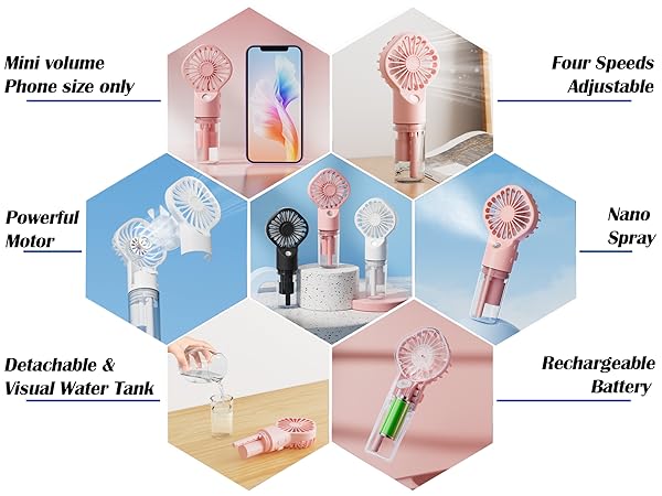 misting fan portable