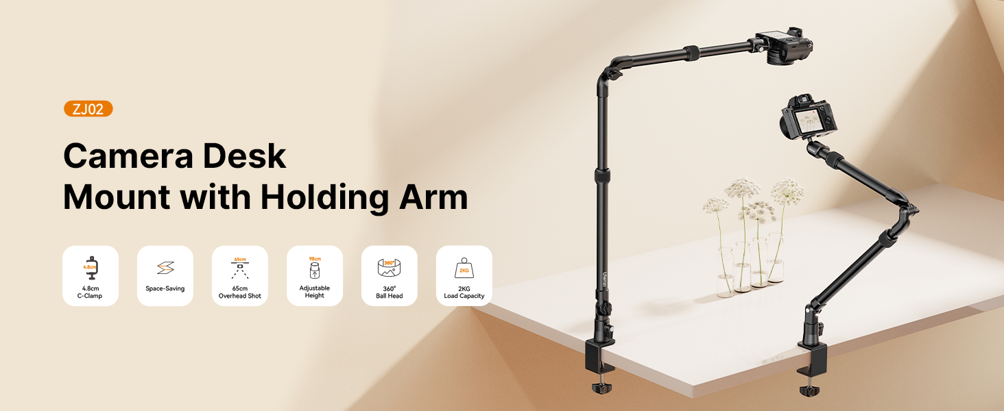 overhead camera mount