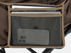 Convenient side pocket