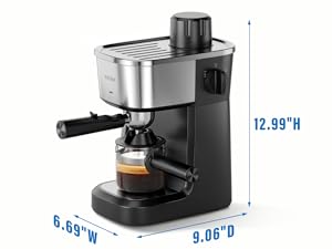 Compact Design For coffee Maker