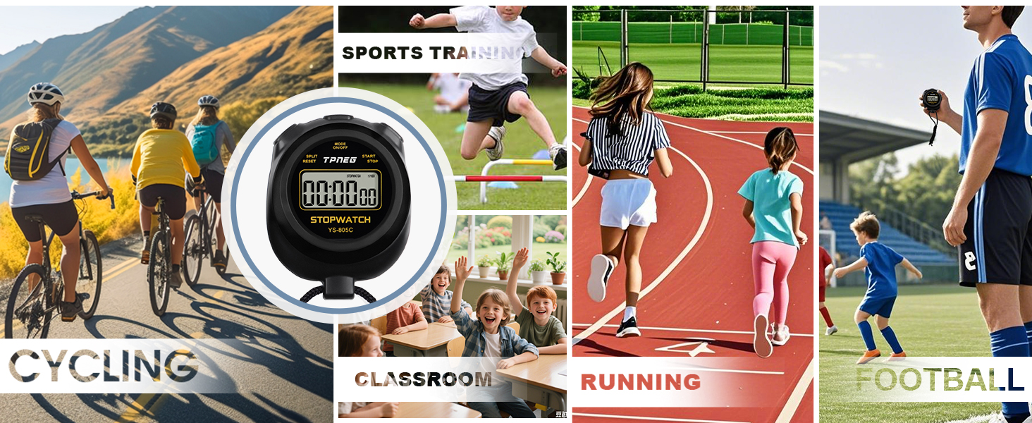 Stopwatches for Kids, Track and Field, Sports, Classroom ,Coaches