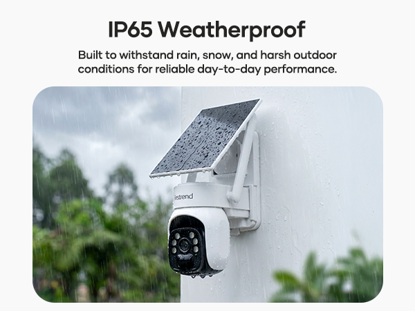 solar surveillance camera outdoor wireless