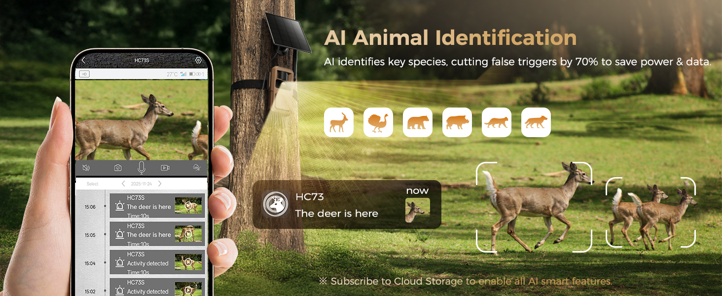 AI Trail Cellular Camera
