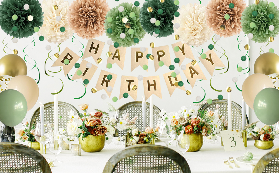 birthday party decorations