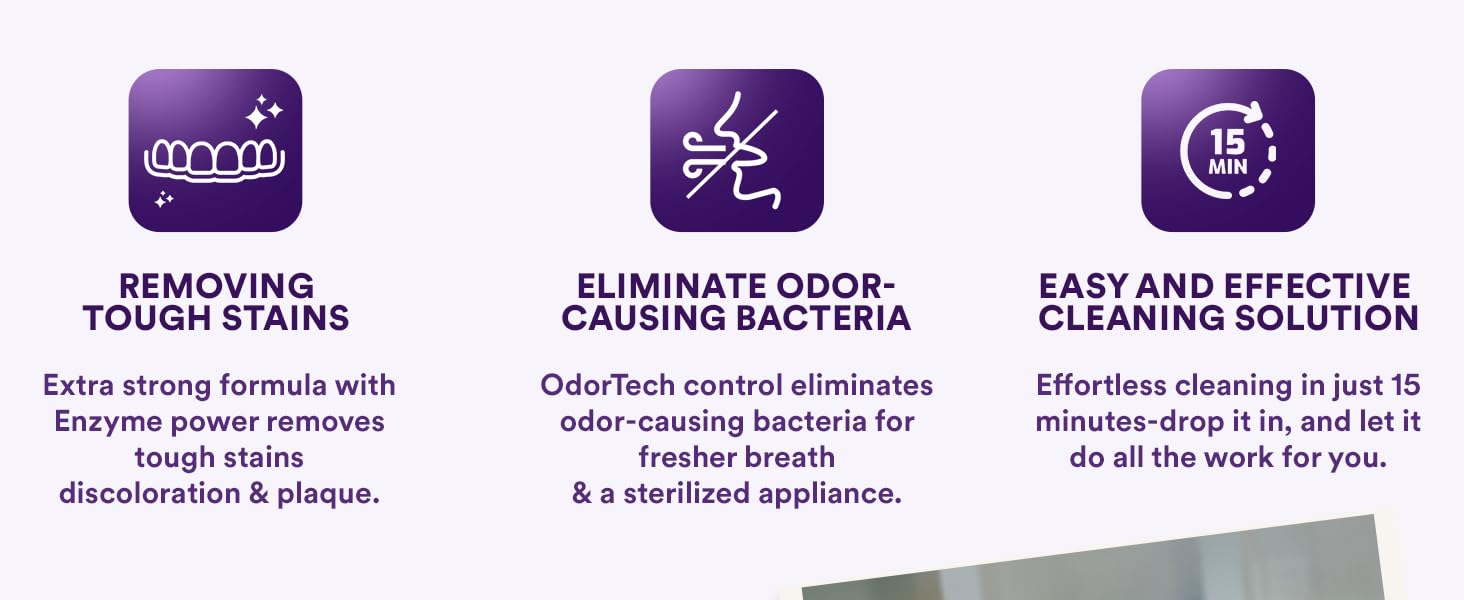 Denture cleaning tablets