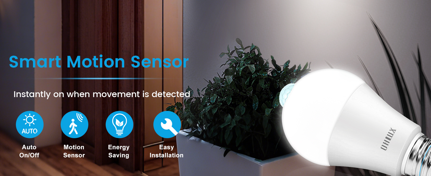 motion sensor bulbs