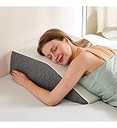 Sweetcrispy 7 Inch Wedge Pillow, Body Pillow for Sleep Apnea, Neck Pain Relief, Post Surgery, Sle...