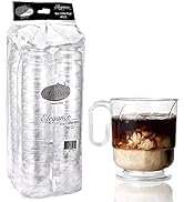 Lillian Tablesettings Elegance Coffee Mug, 8-Ounce, 320 Count, Clear