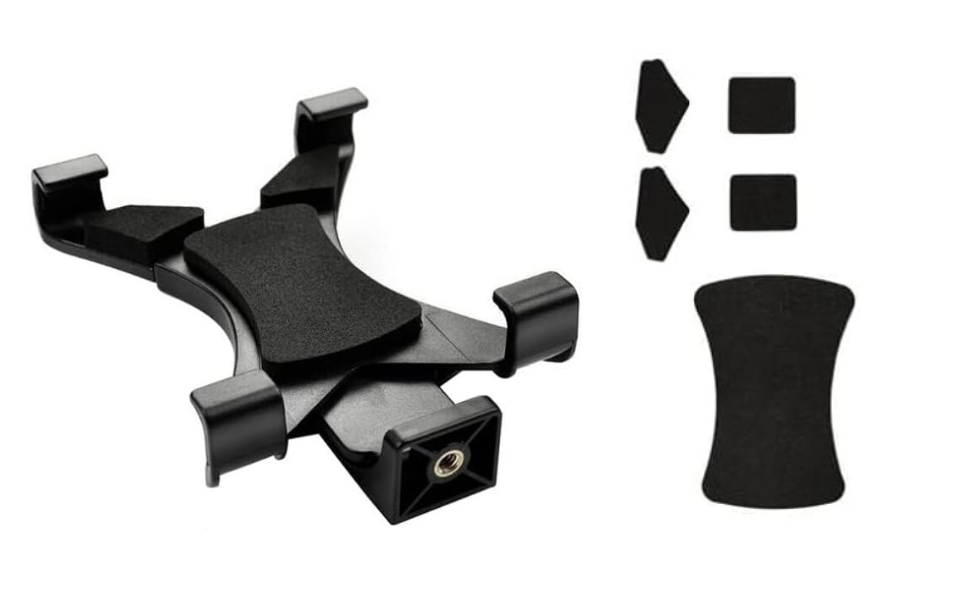Soporte para tableta junto a la funda protectora de tela suave incluida