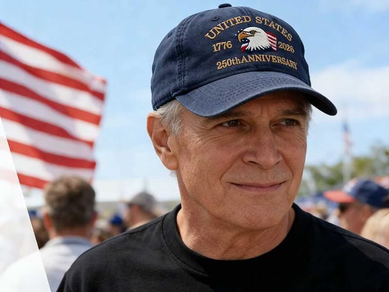 250th anniversary USA hat