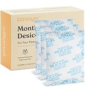 Pawsync Pet Food Desiccant Bag, 3 Packs Upgrade Desiccant Packets with Color-Changing Reminder Ke...