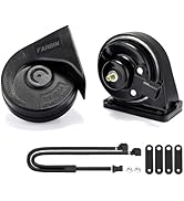 BANHAO Car Horn Compatible with Ford 12V Snail Horn Waterproof Auto Horn for Ford Loud Dual-Tone ...