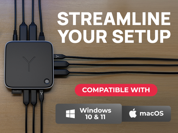 4k display type c usb c to display port docking station ethernet universal docking station laptop