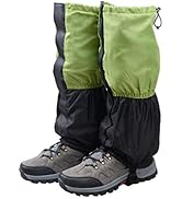 TRIWONDER Fleece-Lined Snow Leg Gaiters Waterproof Boot Gators Hiking Gaiters for Kids Men Women ...
