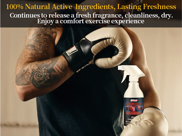 Boxing Glove Deodorizer Cleaner Spray