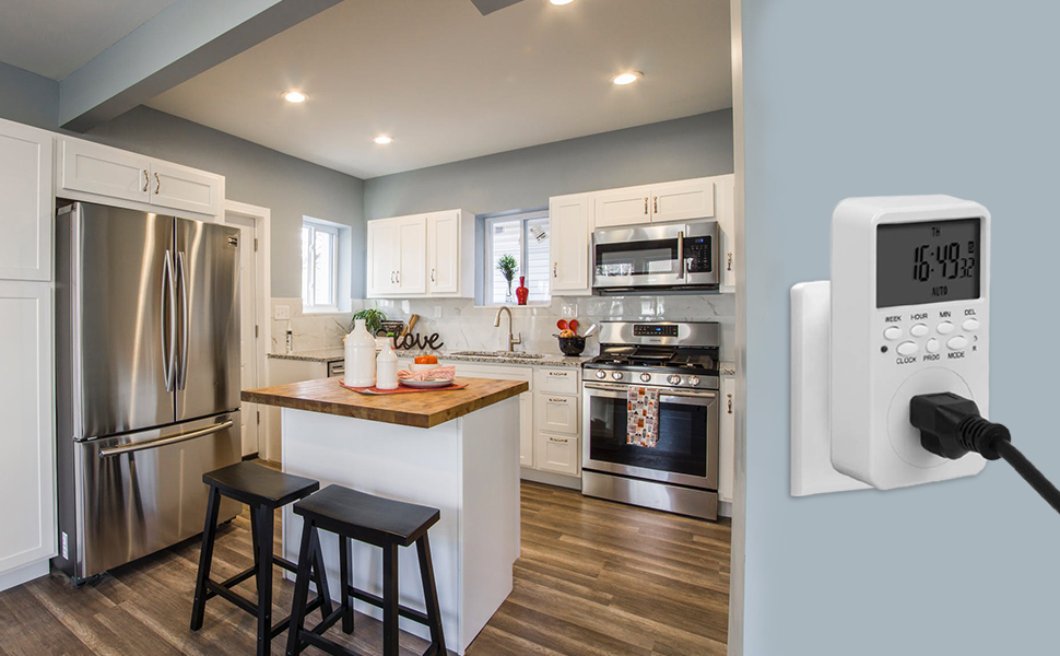 Outlet Timer, Digital Countdown Plug-in Timer Outlet